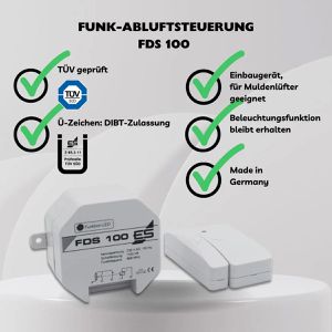 Produktbild für Abluftsteuerung Schabus FDS 100 Funk