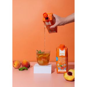 Produktbild für Eistee Xucker Pfirsich Ready-to-drink, im Tetrapack