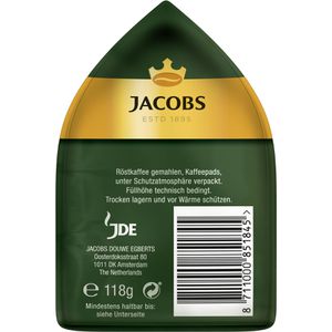 Produktbild für Kaffeepads Jacobs Crema Pads, Mild