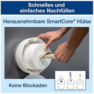 Produktbild für Toilettenpapier Tork SmartOne, Advanced, 472193, T9