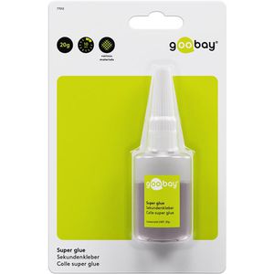 Produktbild für Sekundenkleber Goobay Super Glue, 77012
