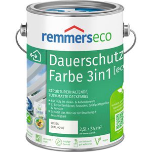 Produktbild für Holzfarbe Remmers Dauerschutz-Farbe 3in1 eco, 2,5l