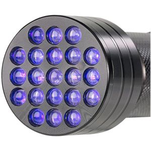 Produktbild für UV-Taschenlampe Böttcher-AG mit LED, 9,7 cm
