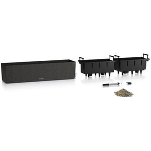 Produktbild für Blumenkasten Lechuza BALCONERA Stone 80, graphit