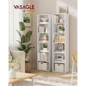 Produktbild für Bücherregal Vasagle LBC167T14, weiß