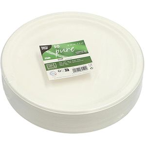 Produktbild für Einwegteller Papstar 89738 pure, Zuckerrohr