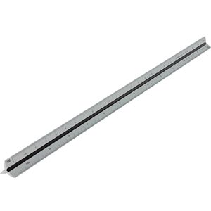 Produktbild für Dreikantmaßstab Rumold 195/1/50 Aluminium, 50cm