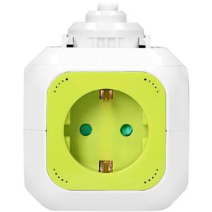Produktbild für Steckdosenwürfel Orno OR-AE-13144, grün