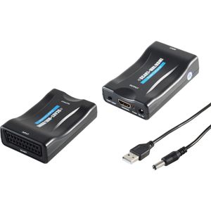 HDMI-Adapter S-Conn SCART HDMI Konverter, 05-07001