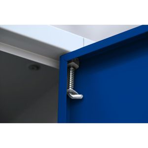 Produktbild für Mehrzweckschrank ClassiX X-545521, abschließbar, blau