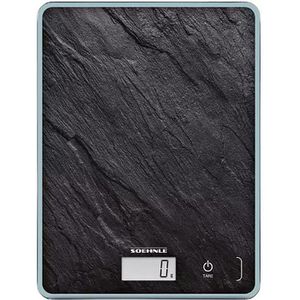 Produktbild für Küchenwaage Soehnle Page Compact 300 Slate, Tara-Funktion, 1 g
