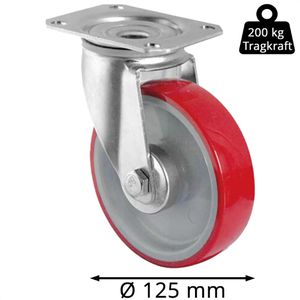 Produktbild für Schwerlastrolle CASCOO Serie N2U6, Lenkrolle