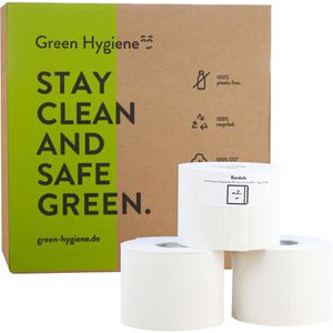 Toilettenpapier Green-Hygiene Kordula plastikfrei & nachhaltig