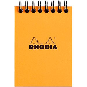Produktbild für Notizblock Rhodia 11500C, orange, A7