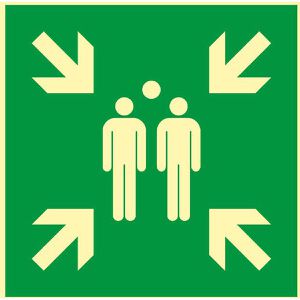 Produktbild für Hinweisschild Abtec ISO 7010 E007, Aluminium