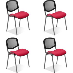 Besucherstuhl Nowy-Styl Iso Ergo Mesh black