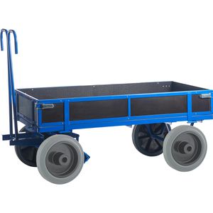 Handwagen Rollcart 15-15121, mit 4 Bordwänden