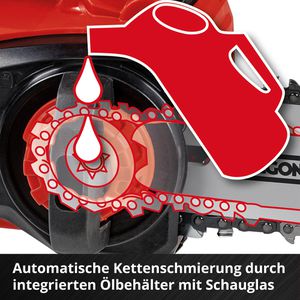 Produktbild für Kettensäge Einhell-Professional FORTEXXA 18/20 TH, Akku
