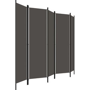 Produktbild für Paravent vidaXL Raumteiler, innen, 5-teilig