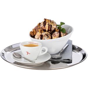 Produktbild für Serviertablett APS Kaffeehaus, 30148, rund, Ø 27cm