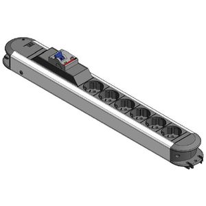 Produktbild für Steckdosenleiste Bachmann Primo 331.035, 2m Kabel