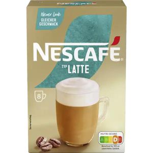 Kaffee Nescafe Gold Latte