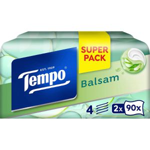 Produktbild für Taschentücher Tempo Balsam, Duo Box