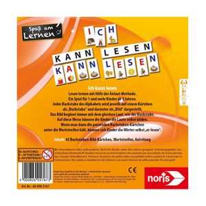 Produktbild für Lernspiel Noris 608985767, Ich kann Lesen