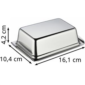 Produktbild für Butterdose Küchenprofi aus Edelstahl