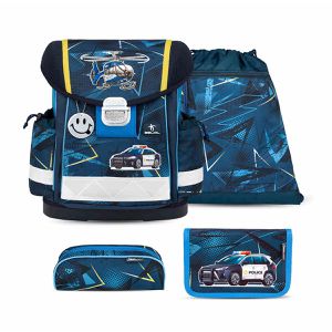 Schulranzen Belmil Classy, Police, 4-teilig