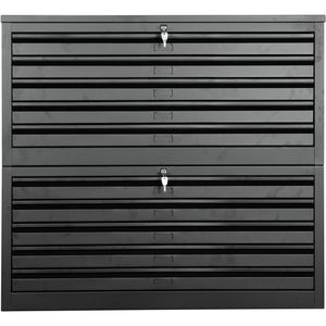 Produktbild für Planschrank G-Office MPC/10, schwarz, DIN A1