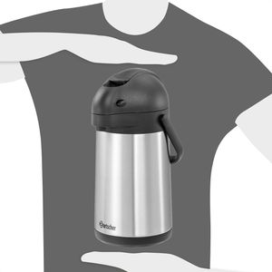 Produktbild für Thermoskanne Bartscher 1,9L-ST, 190117, Edelstahl