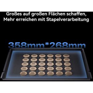 Produktbild für Graviermaschine Creality Falcon A1 Pro, 20W, LK1, 358 x 268mm