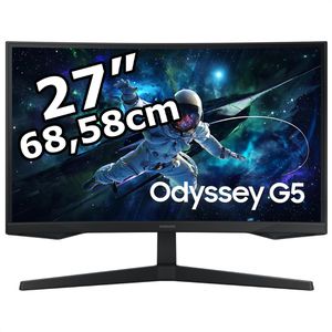 Produktbild für Monitor Samsung Odyssey G5, S27CG554EU, 27 Zoll