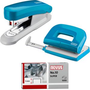 Produktbild für Heftgerät Novus Twinset E15/E210, 020-1876, inkl. Locher