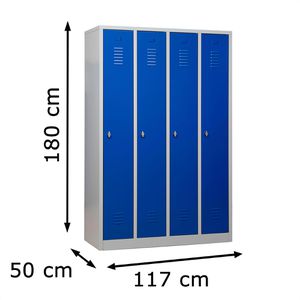 Produktbild für Spind G-Office WRC/4.18117, blau