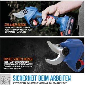 Produktbild für Astschere Güde ASC 18-0, 58439, Akku