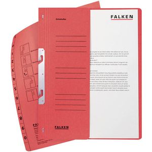 Produktbild für Einhakhefter Falken 80004005, A4, rot