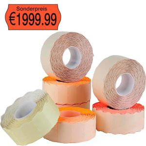 Produktbild für Preisetiketten Böttcher-AG rot, 26 x 12 mm