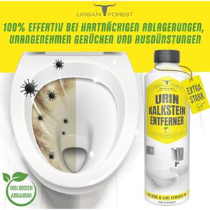 Produktbild für WC-Reiniger Urban-Forest Urin &amp; KalksteinEntferner, flüssig