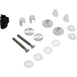 Produktbild für WC-Sitz Duravit D-Code 0067390000, D-Form, aus Duroplast