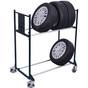 Reifenwagen VARIOfit sw-646.003/AG, Metall, anthrazit 8 Reifen