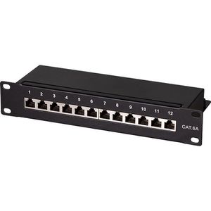 Patchpanel LogiLink NP0052B, Cat 6A