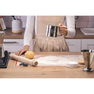 Produktbild für Backmatte Dr.Oetker-Küchenhelfer aus Silikon-Glas-Gewebe