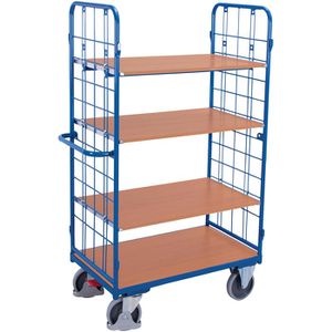 Produktbild für Etagenwagen VARIOfit sw-500.236, 2 Gitterwände