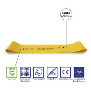 Produktbild für Fitnessband Trendy-Sport Trendy Tone Medical Level 2, 30 x 5cm