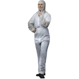 Schutzanzug NITRAS-MEDICAL Overall 4514, weiß, 50 Stück