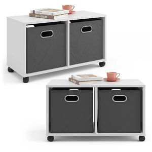 Produktbild für Bücherregal Vicco Luigi, weiß