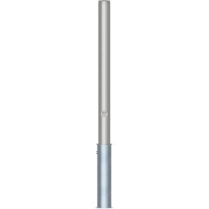 Produktbild für Absperrpfosten Schake 4272F, silber, aus Edelstahl