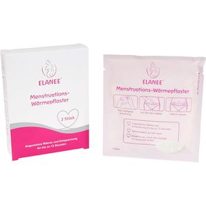 Wärmepflaster ELANEE Menstruation, 2 Stück